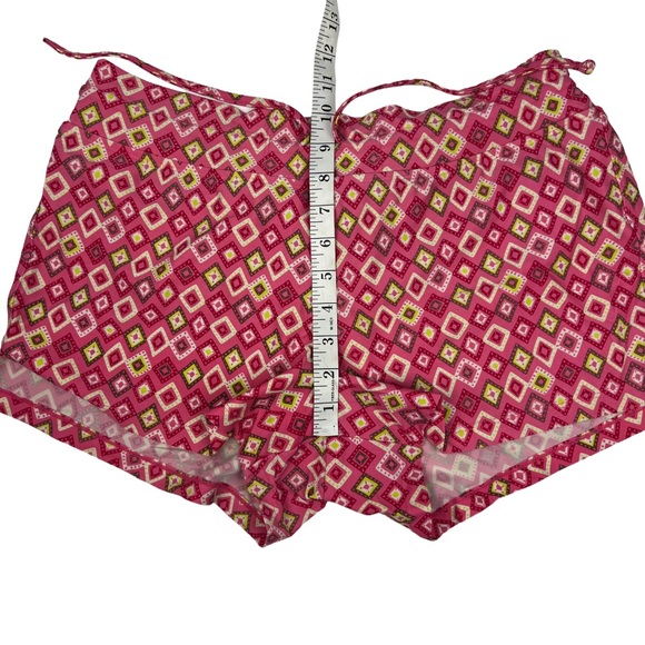 Athleta Lined Auroville Print Swim Shorts with Drawstring Sz: M - Picture 8 of 12